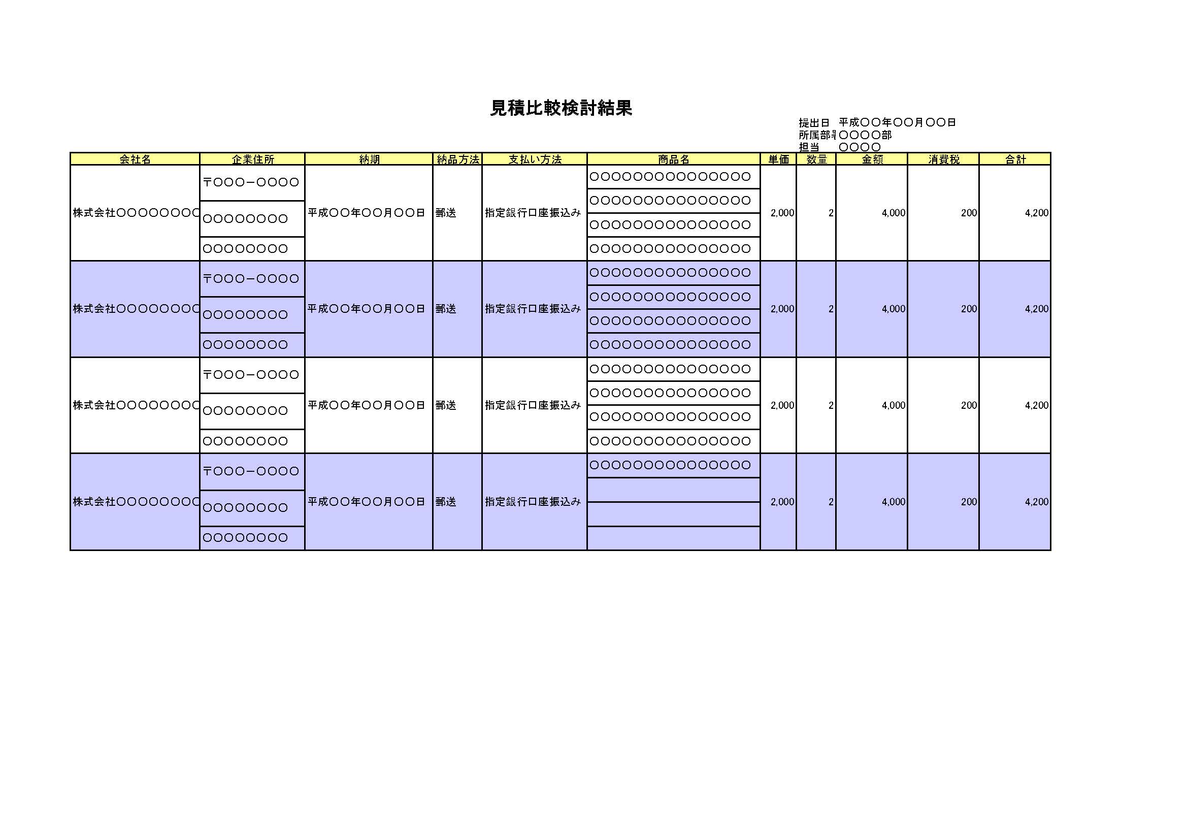 Excel 比較 Nordahl