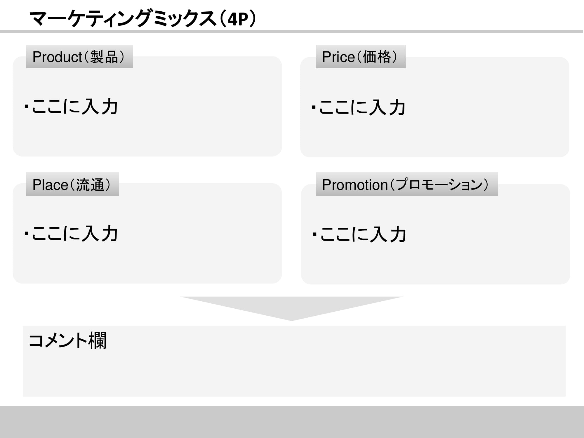 マーケティングミックス（4P)08