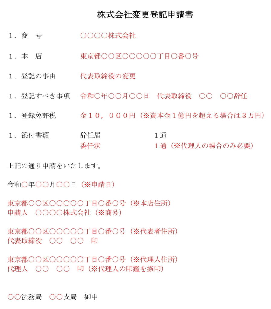 辞任届(取締役)の書式テンプレート(Word・ワード) | テンプレート・フリーBiz