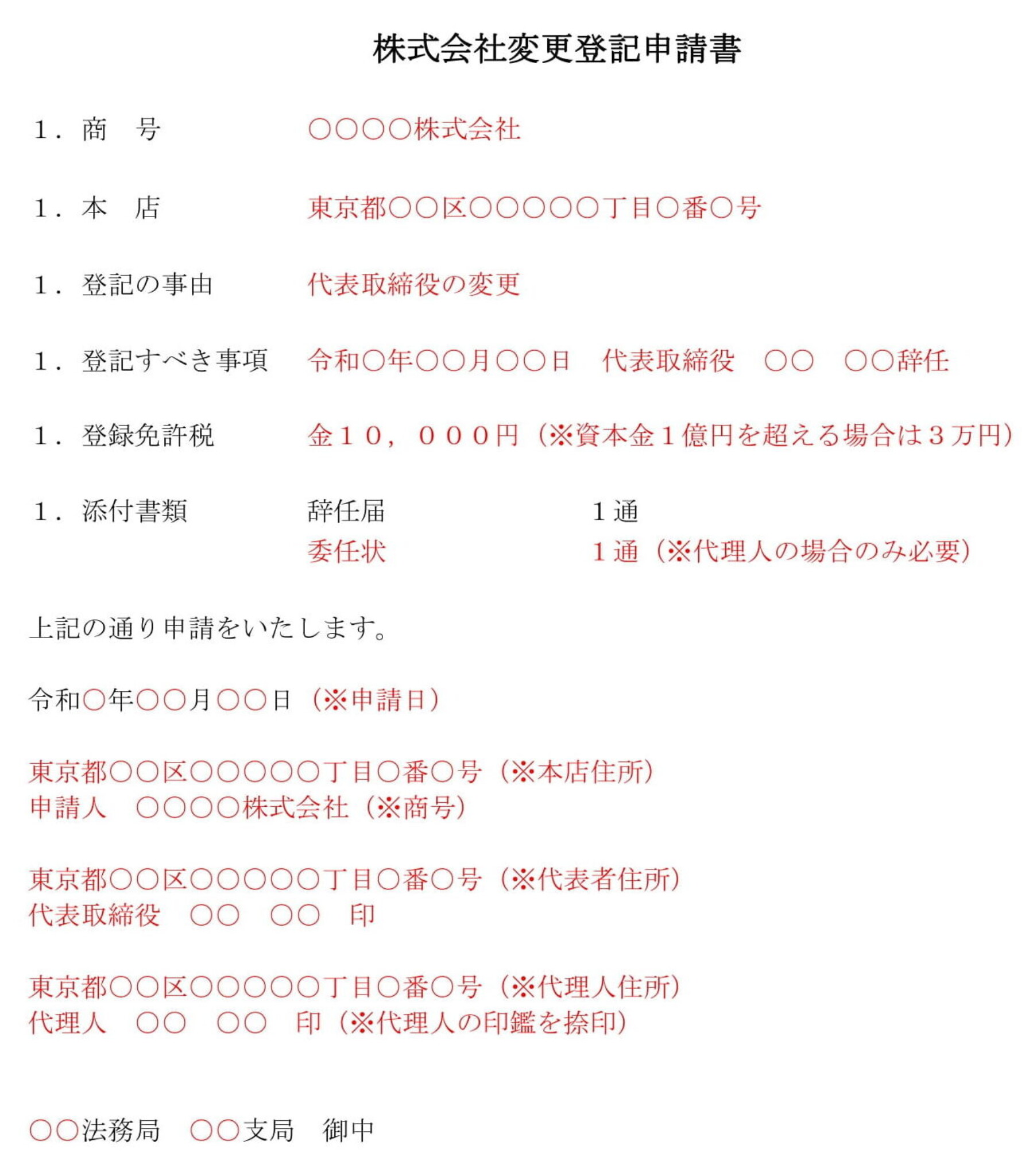 辞任届(取締役)の書式テンプレート(Word・ワード) | テンプレート・フリーBiz