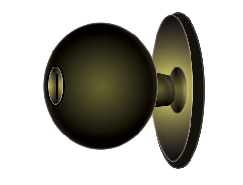 ドアノブのイラスト 横から見たドアノブ Gif テンプレート フリーbiz