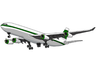 飛行機 テンプレート フリーbiz