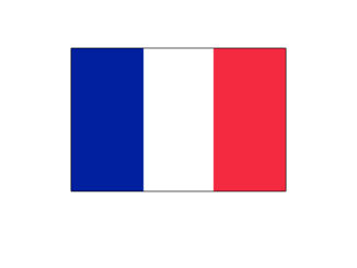 国旗のイラスト03（フランス）［JPG］