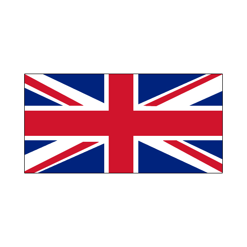 国旗のイラスト07（イギリス）GIF