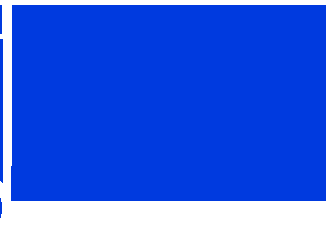 大型トラックのイラスト02（ブルーの大型トラック・ビコロール配色）［GIF］