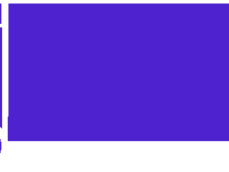 大型トラックのイラスト04（パープルの大型トラック・ビコロール配色）［GIF］