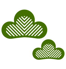 松のイラスト（緑・シンプル）GIF