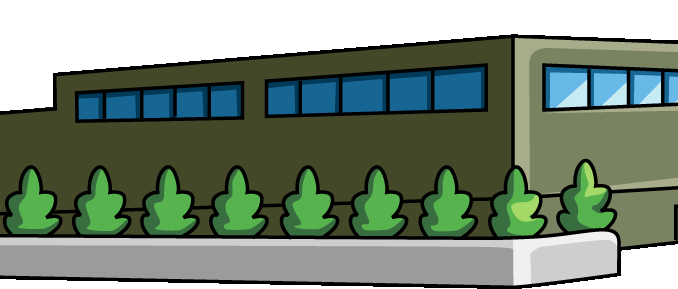 垣根のある横長のビルのイラスト07 グリーンのビル 右向き Gif テンプレート フリーbiz 垣根のある横長のビルのイラスト07 グリーンのビル 右向き Gif テンプレート フリーbiz