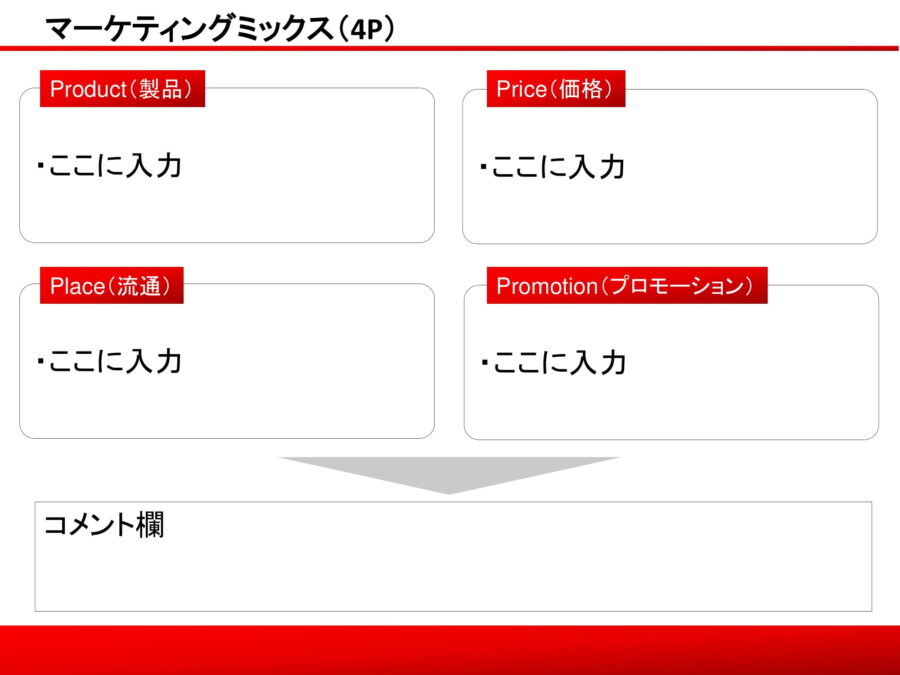 マーケティングミックス（4P）02のダウンロード