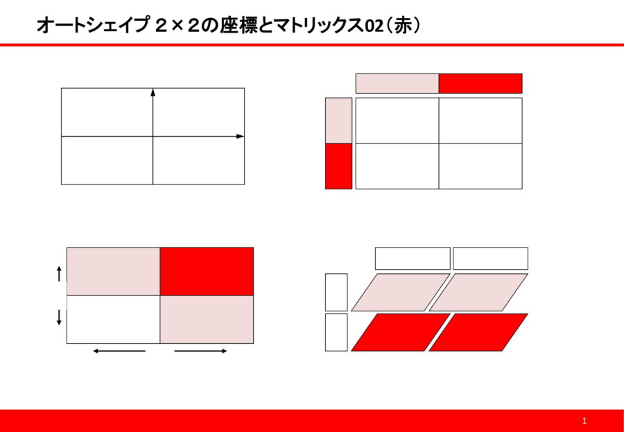 オートシェイプ（座標とマトリックス）のダウンロード